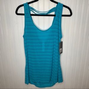 🍍3/$15🍍 NWT Bally Total Fitness Blizzard Blue Active Tank